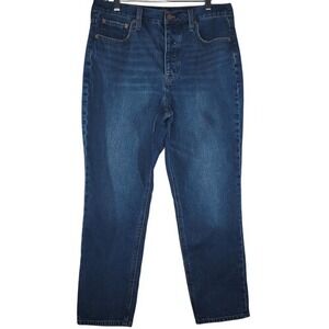 J. Crew Premium Edition‎ High Rise Straight Blue Jeans